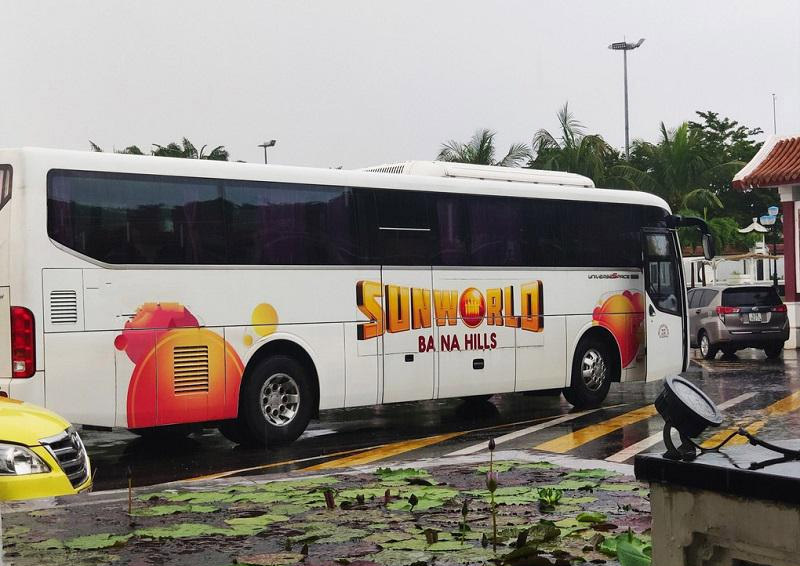 xe bus bà nà hills, xe đưa đón bà nà hills